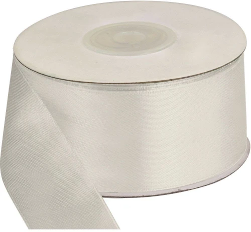 Wstążka Titanum Craft-Fun Series satynowa KREMOWY JASNY 38 mm 25 m (38/25/79J)