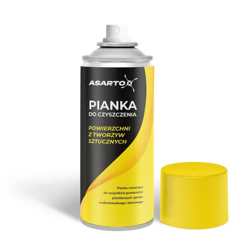Pianka czyszcząca Asarto do czyszczenia powierzchni z tworzyw sztucznych 400 ml (AS-AC102)