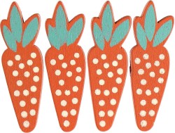 Ozdoba drewniana Titanum Craft-Fun Series marchewki (5017)