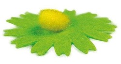Ozdoba filcowa Titanum Craft-Fun Series kwiaty samoprzylepna (7534A)