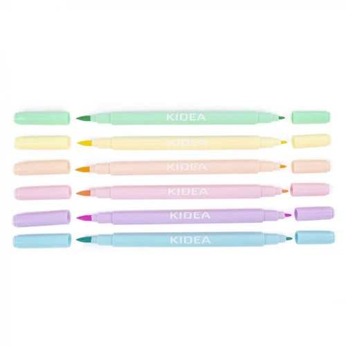 Flamaster Kidea Pastel 6 kol. (FDPBB6KA)
