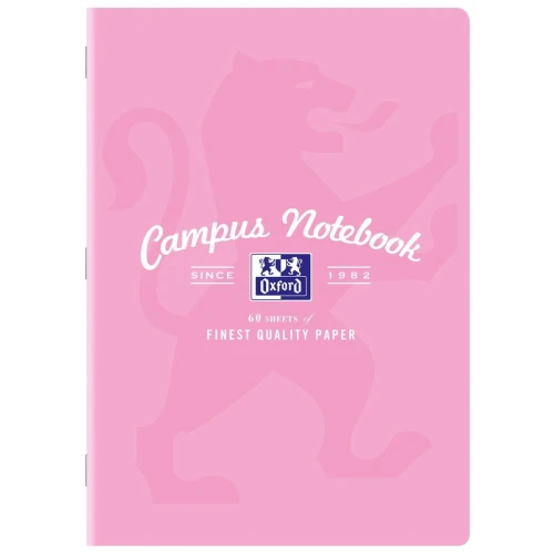 Zeszyt Oxford CAMPUS PASTEL A4 60k. 90g krata 207mm x 294mm (400160108)