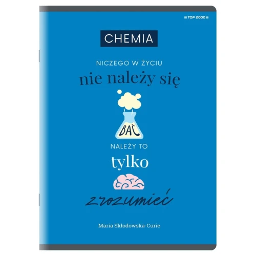 Zeszyt Top 2000 chemia A5 60k. 70g kratka (400160610)