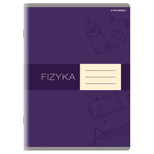 Zeszyt Top 2000 fizyka A5 60k. 80g krata (400160589)