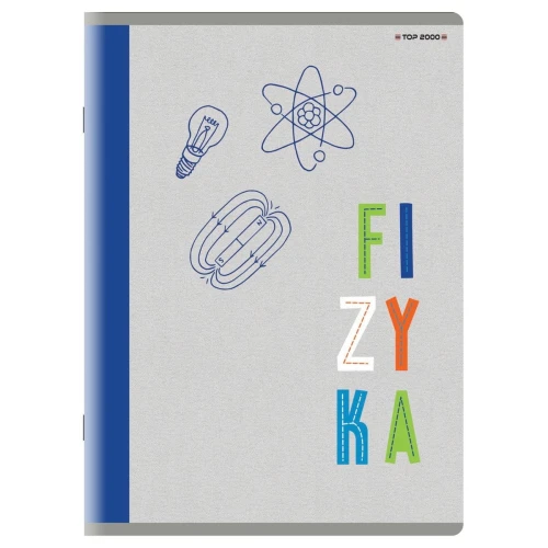 Zeszyt Top 2000 fizyka A5 60k. 80g krata (400160589)