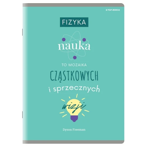 Zeszyt Top 2000 fizyka A5 60k. 80g krata (400160589)