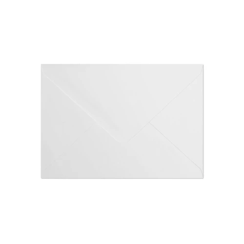 Koperta gładki biały k 150g B6 - biały 125mm x 176mm (280891)