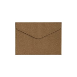 Koperta Galeria Papieru gładki Nature C6 - brązowa (280243)