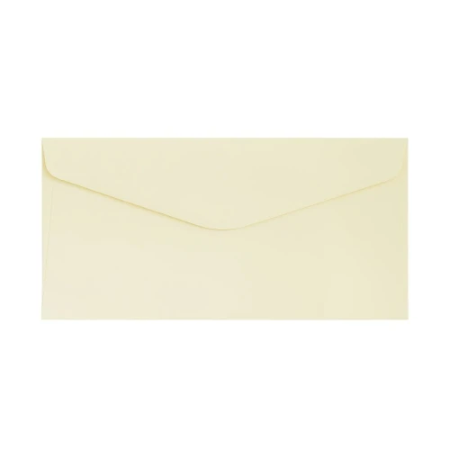 Koperta Galeria Papieru gładki ciemna DL - kremowa (280130)