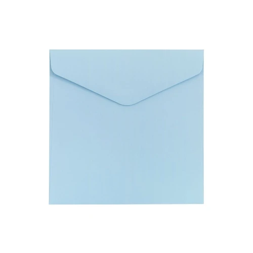 Koperta Galeria Papieru gładki niebieski satynowany - niebieski 160mm x 160mm (280328)