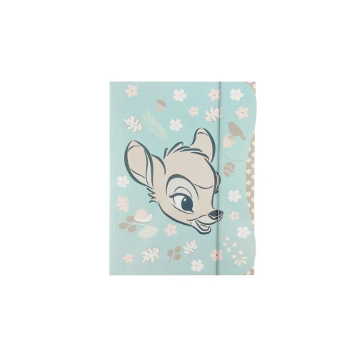 Teczka kartonowa na gumkę Beniamin z gumką Bambi A4 kolor: miks