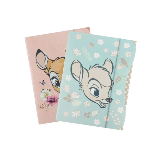 Teczka kartonowa na gumkę Beniamin z gumką Bambi A4 kolor: miks