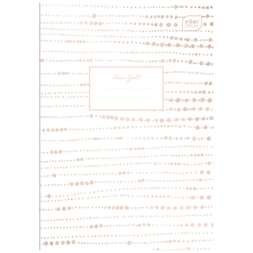 brulionA6 96# metelic Rose Gold