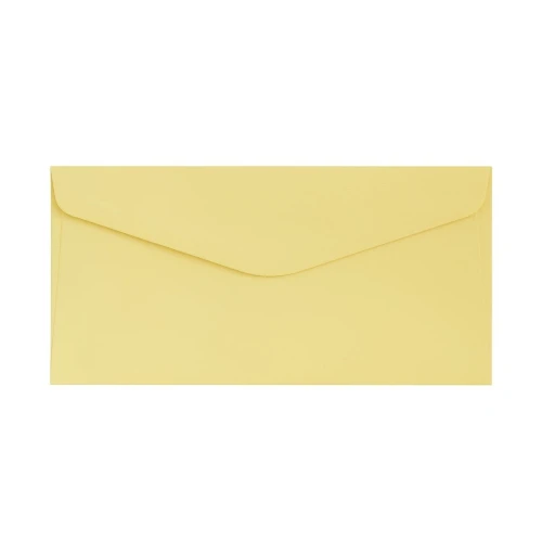 Koperta Galeria Papieru gładki satynowany DL - żółty (280137)