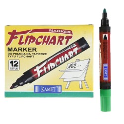 Marker do papieru Kamet, zielony 0,2mm okrągła końcówka (K-2103)