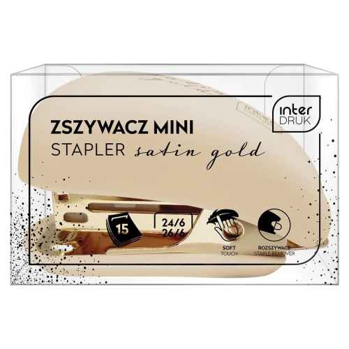 Zszywacz Yn-teen Satin Gold mix 15k