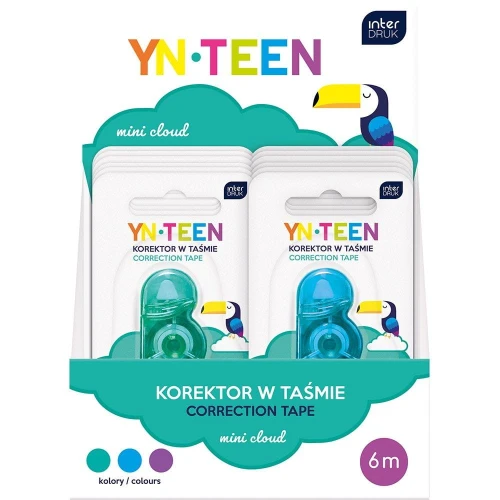 Korektor w długopisie (piórze) Interdruk CLOUD (5902277312167)