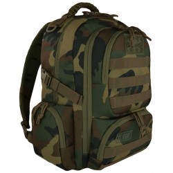 Plecak St.Right Woodland Camo military PLECAK szkolny (BP34)