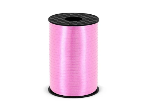 Wstążka Partydeco plastikowa jasny różowy, 5mm/225m różowy jasny 5mm 225m (PRP5-081J)