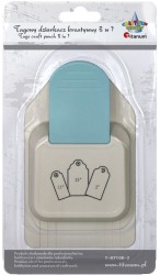 Dziurkacz ozdobny Craft-Fun Series Craft-Fun Series kreatywny tag 3w1 (T-8710B-2)