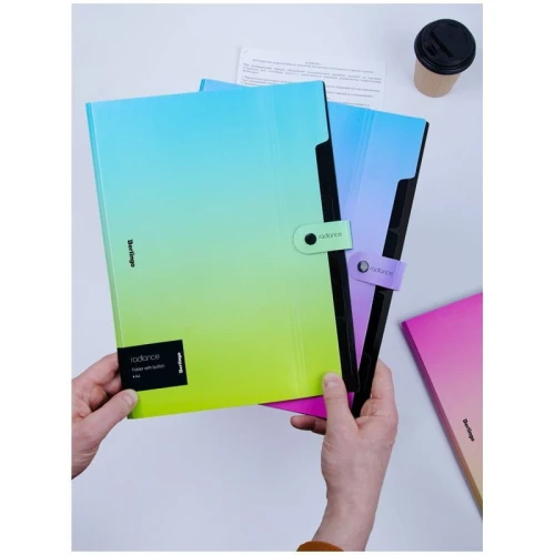 Teczka z przegródkami Berlingo Radiance A4 5 przegródek (4260709080246)