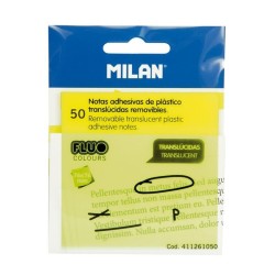 Notes samoprzylepny Milan żółty fluorescencyjny 50k 76mm x 76mm (411261050)