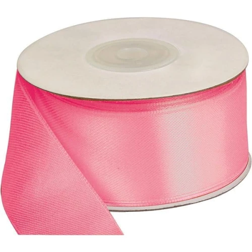 Wstążka Titanum Craft-Fun Series satynowa różowy 38mm 25m (TS38-006)
