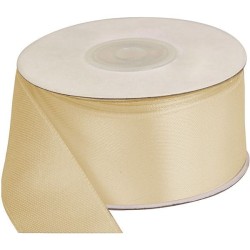 Wstążka Titanum Craft-Fun Series satynowa kremowy 38mm 25m (TS38-079)