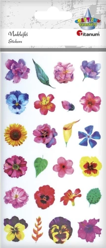 Naklejka (nalepka) Titanum Craft-Fun Series Kwiaty (FZH FLOWERS1)