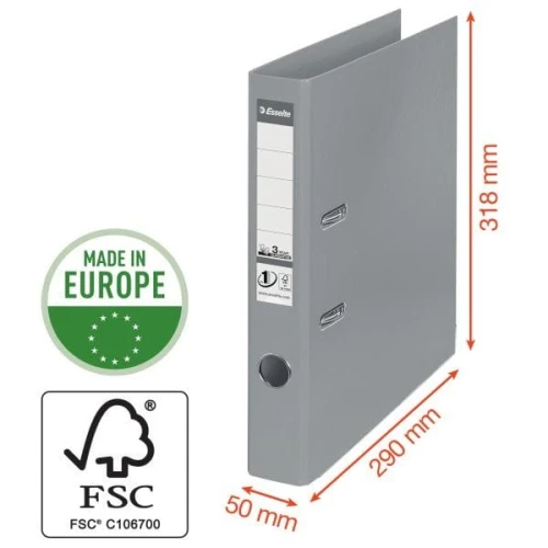 Segregator dźwigniowy Esselte Vivida No.1 Power A4 zielony 50mm (624073)