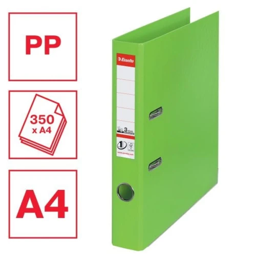 Segregator dźwigniowy Esselte Vivida No.1 Power A4 zielony 50mm (624073)