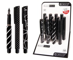 Pióro wieczne Cresco 5907464220010 GO PEN b&amp;W (202000-F)