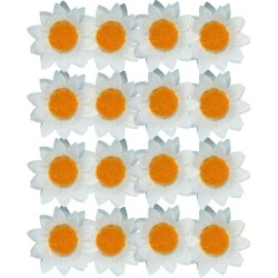 Ozdoba materiałowa Titanum Craft-Fun Series Stokrotki (22YX0825-10)