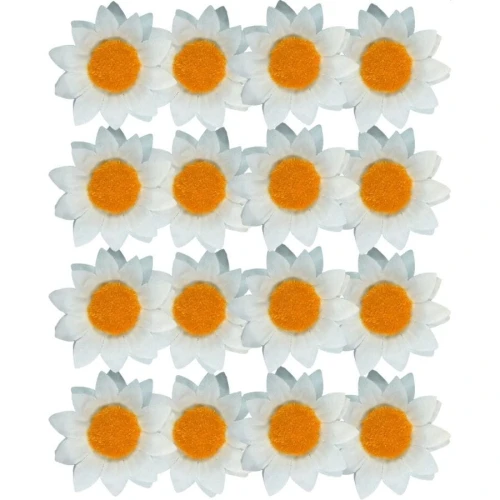 Ozdoba materiałowa Titanum Craft-Fun Series Stokrotki (22YX0825-10)