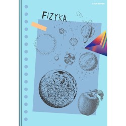 Brulion Top 2000 tematyczny fizyka A5 80k. 70g krata (400168955)