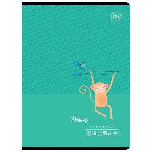 Zeszyt Interdruk B&amp;B KIDS A5 16k. 90g linia