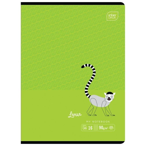 Zeszyt Interdruk B&amp;B KIDS A5 16k. 90g linia