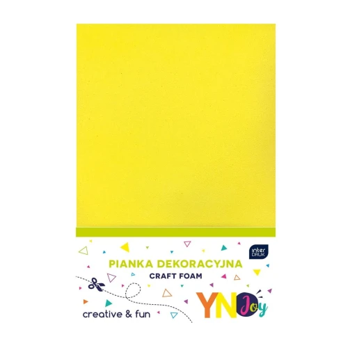 Arkusz piankowy Noster pianka dekoracyjna NC-020 kolor: mix 5 ark. 210mm x 297mm