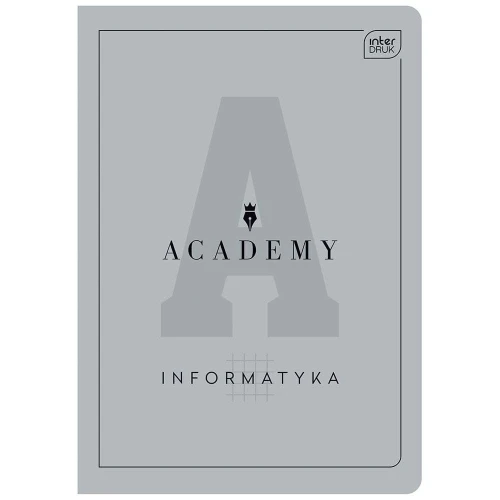 Zeszyt tematyczny Interdruk ACADEMY A5 60k. 90g krata (5902277316547)