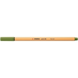 Cienkopis Stabilo 4006381574662, zielone 0,4mm 1kol. (88/35)