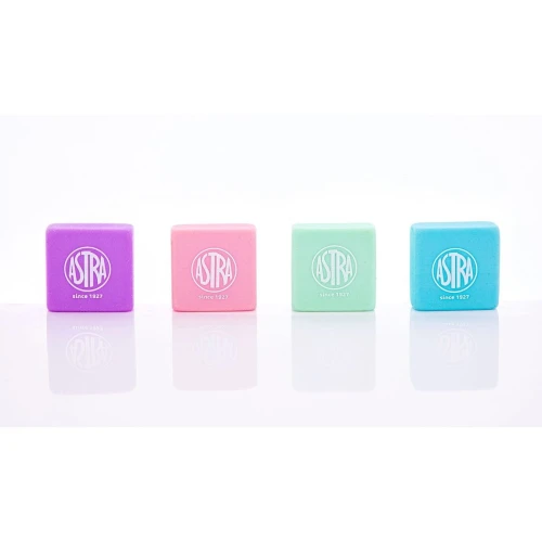 Gumka do mazania Astra kwadratowa - pastelowa (403022027)