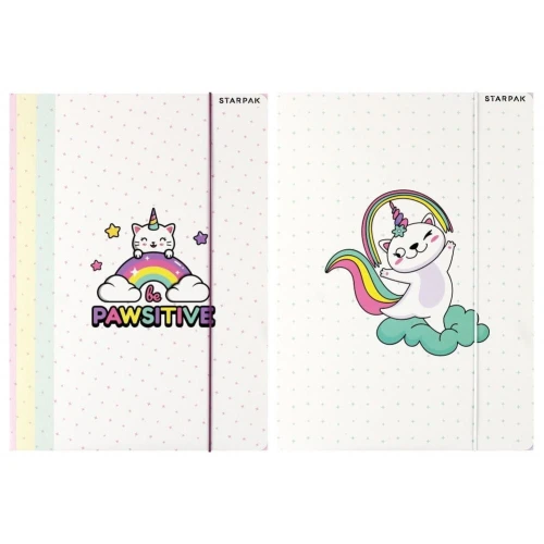 Teczka kartonowa Starpak CATCORN A4 (512109)