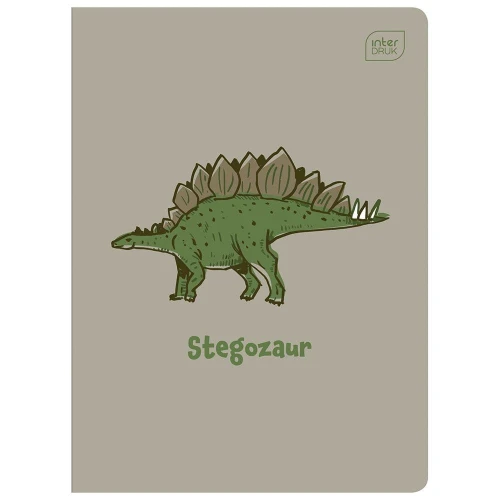 Zeszyt Interdruk DINOZAURUS A3 32k  kol.3= A5 32k. 70g linia kolor (5902277326751)