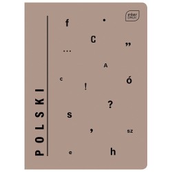 Zeszyt tematyczny Interdruk UV J.POLSKI A5 60k. 70g linia (ZE60POL=)