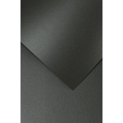 Papier ozdobny (wizytówkowy) Galeria Papieru millenium A4 - czarny 250g (200717)