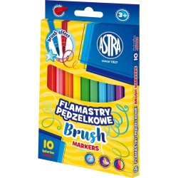 Flamaster Astra pędzelkowe 10 kol. (314023002)