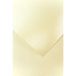 Papier ozdobny (wizytówkowy) Galeria Papieru holland kremowy A4 - kremowy 230g (200502)
