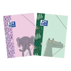 Teczka kartonowa na gumkę Oxford Kids A4 kolor: mix (400177838)