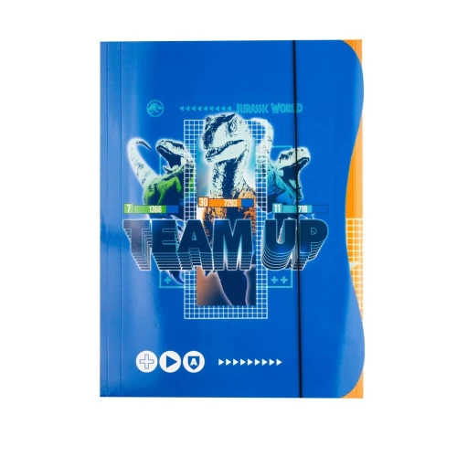 Teczka kartonowa na gumkę Beniamin JURASSIC PARK A4 kolor: różne (3648)