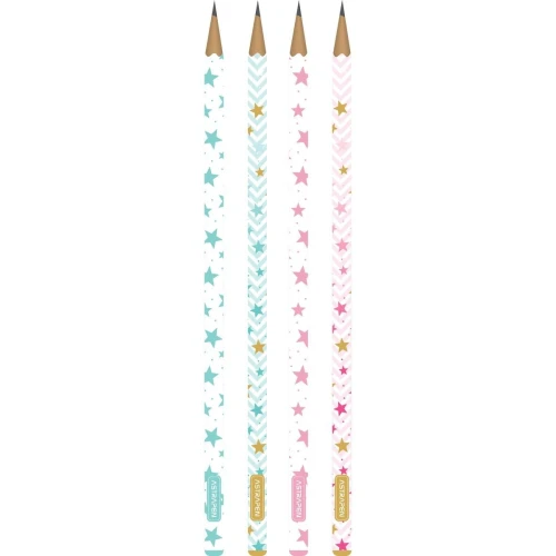 Ołówek Astra ASTRAPEN STARS grafitowy HB trójkątny (206023007)